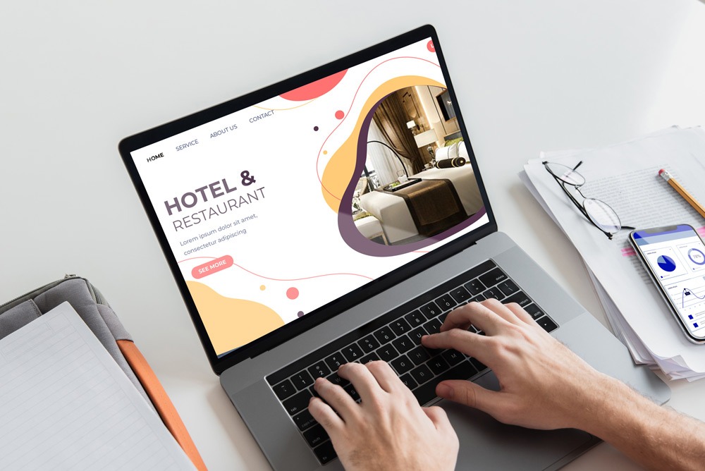 website design for hotel- Embien