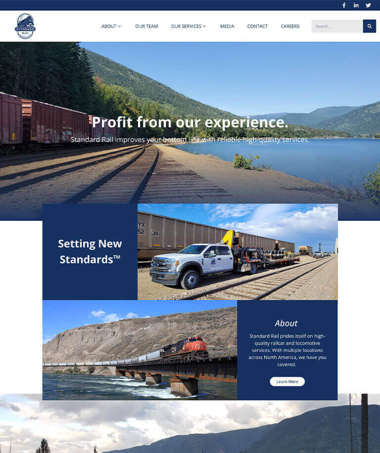 Standard Rail Corporation - Our Customer